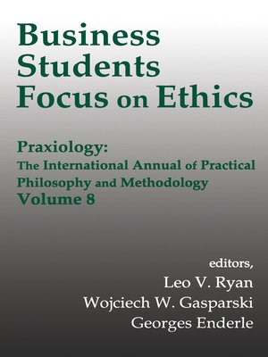 cover image of Business Students Focus on Ethics